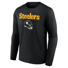 Alex Highsmith  Team Wordmark Player Name & Number Long Sleeve T-Shirt - Pittsburgh Steelers T-shirts