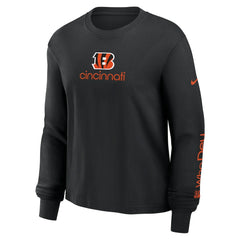 Women's Boxy Long Sleeve T-Shirt - Cincinnati Bengals T-shirts