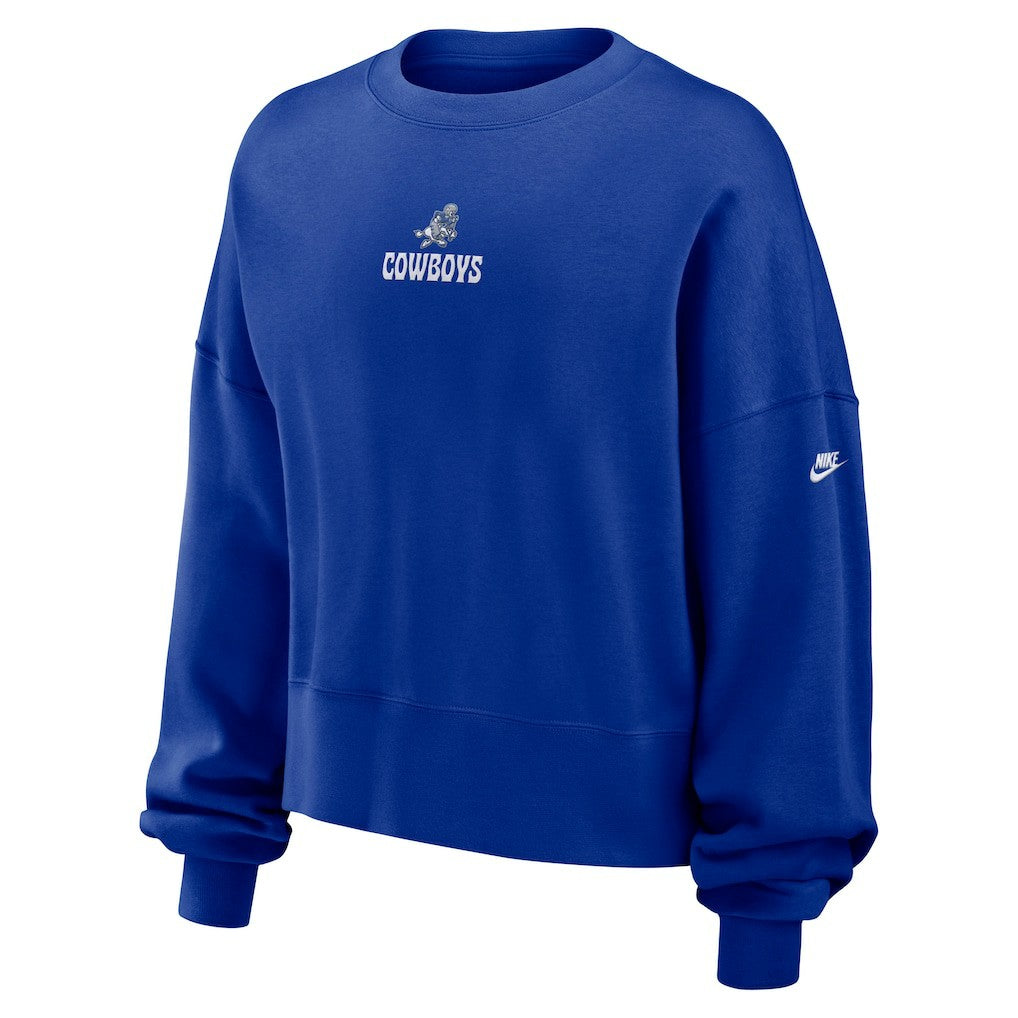 Women's Oversized Rewind Pullover Sweatshirt - Dallas Cowboys Pullover