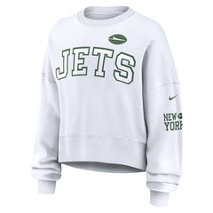 Women's Oversized Pullover Sweatshirt - New York Jets Pullover