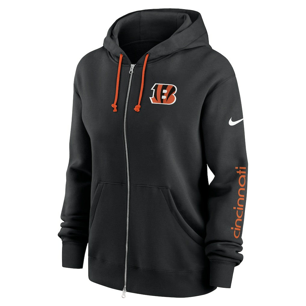 Women's Phoenix Full-Zip Hoodie - Cincinnati Bengals Hoodies