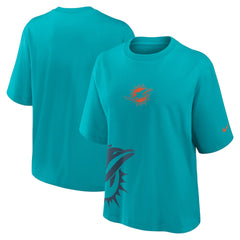Women's Boxy T-Shirt - Miami Dolphins T-shirts