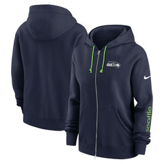 Women's Plus Size Phoenix Full-Zip Hoodie - Seattle Seahawks Hoodies