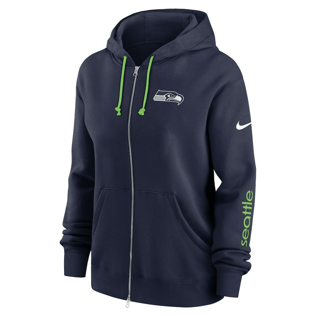 Women's Plus Size Phoenix Full-Zip Hoodie - Seattle Seahawks Hoodies