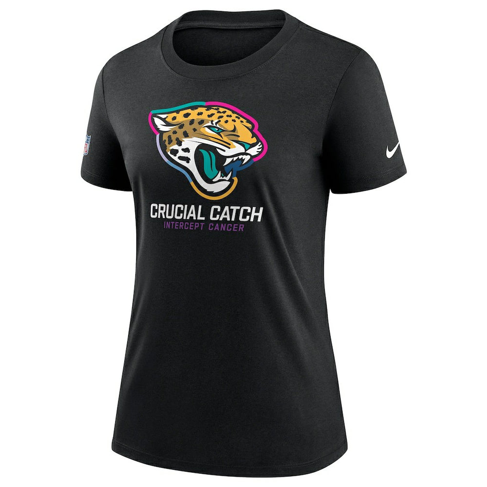 Women's 2024 NFL Crucial Catch Tri-Blend T-Shirt - Jacksonville Jaguars T-shirts