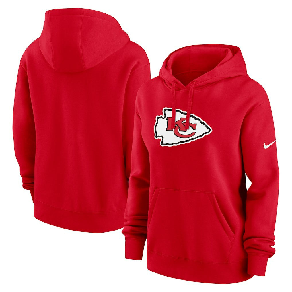 Women's Club Fleece Hoodie - Kansas City Chiefs Hoodies