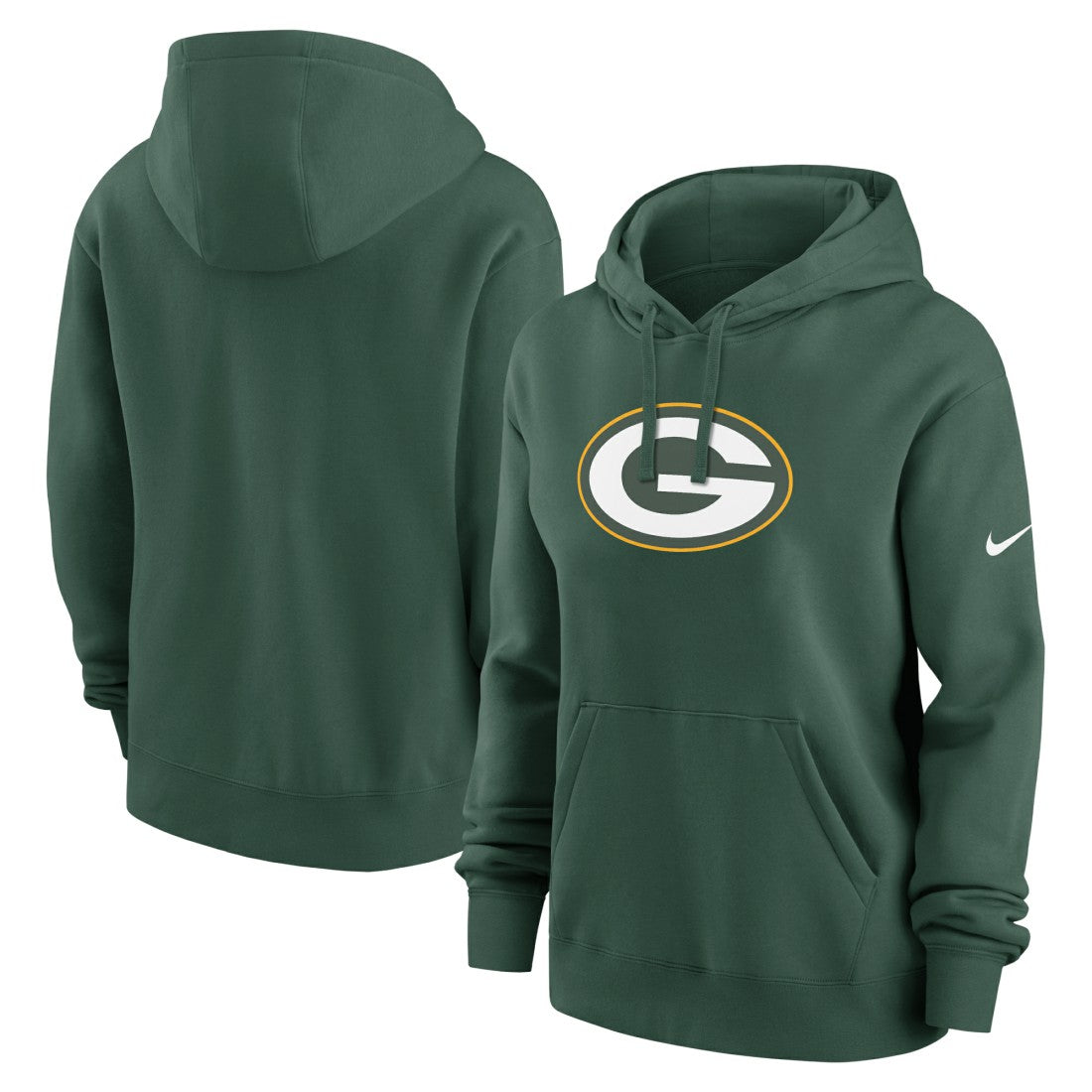 Women's Club Fleece Hoodie - Green Bay Packers Hoodies
