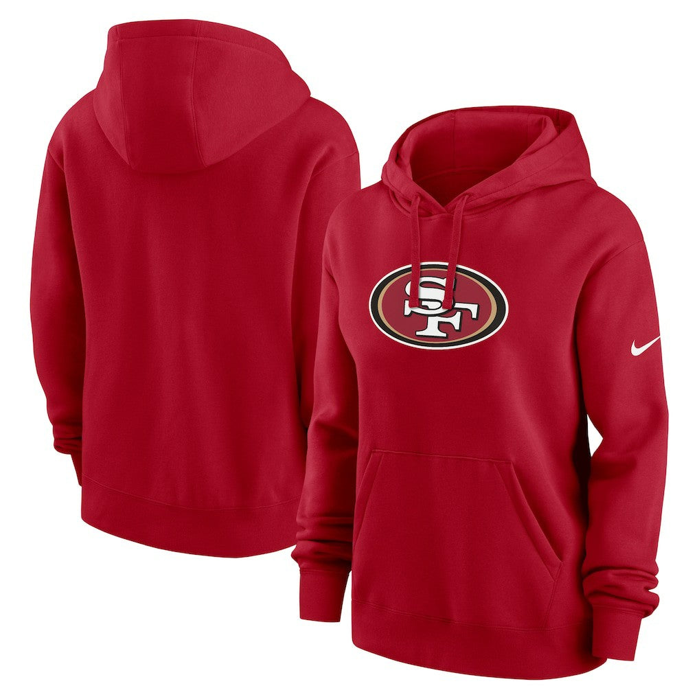 Women's Club Fleece Hoodie - San Francisco 49ers Hoodies