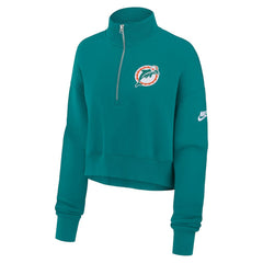 Women's Rewind Phoenix Half-Zip Sweatshirt - Miami Dolphins Sweatshirts