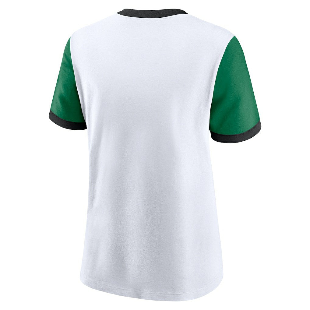 Women's Rewind Ringer T-Shirt - Philadelphia Eagles T-shirts