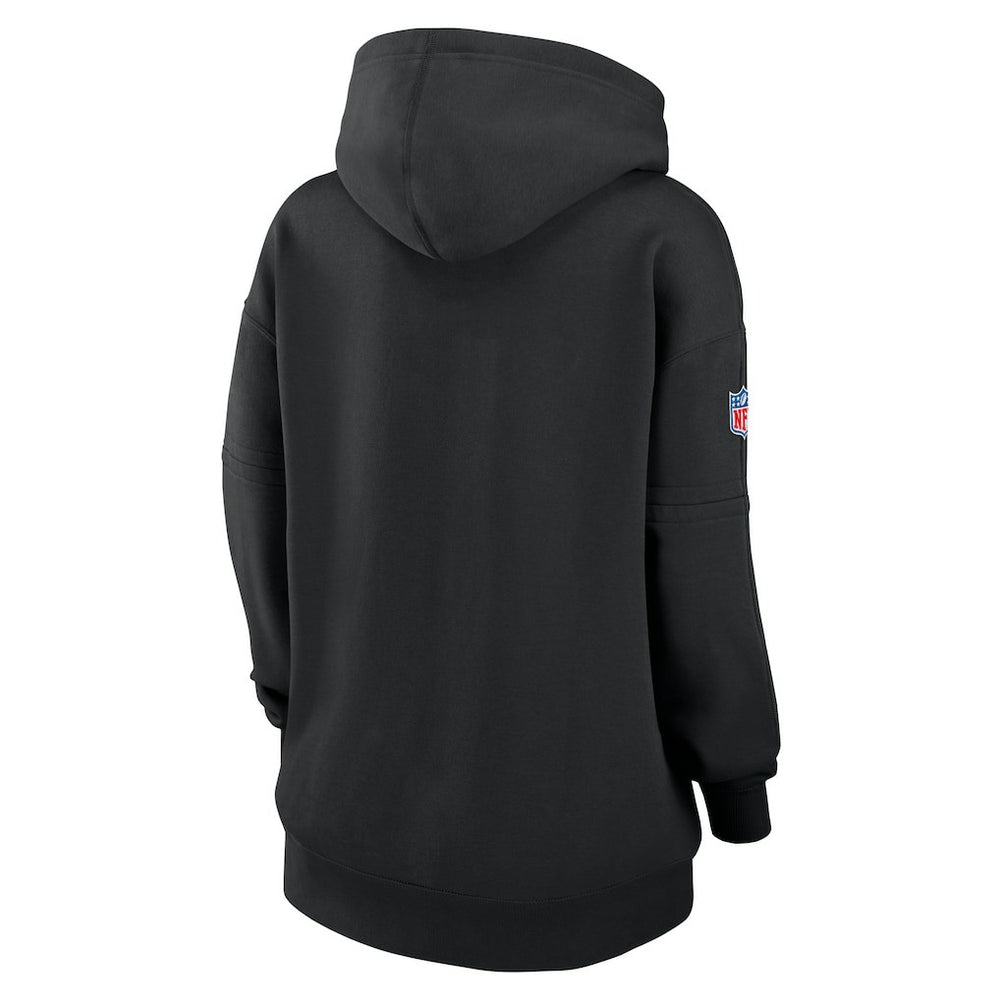 Women's 2024 NFL Crucial Catch Club Pullover Hoodie - Las Vegas Raiders Hoodies
