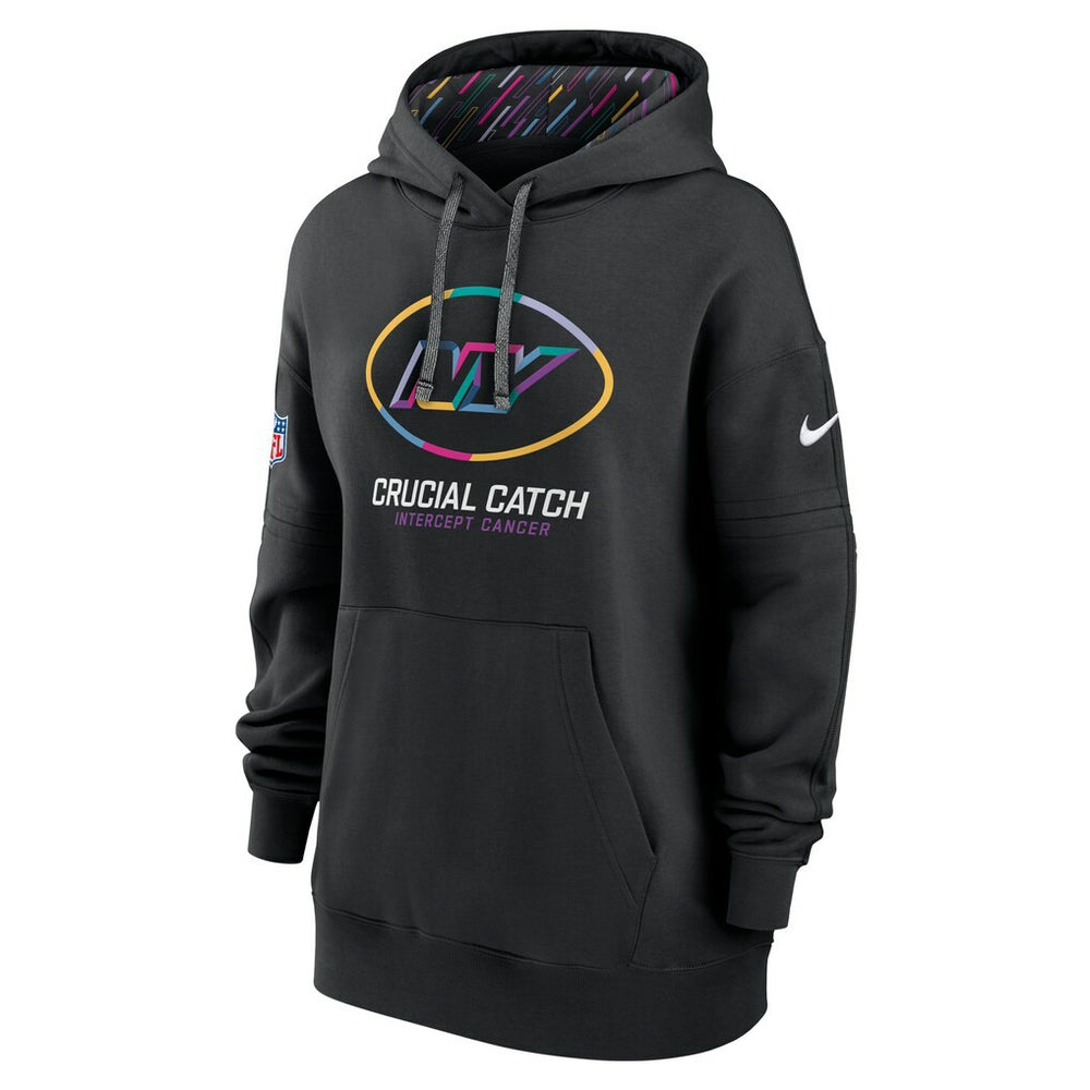 Women's 2024 NFL Crucial Catch Club Pullover Hoodie - New York Jets Hoodies