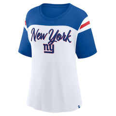 Women's Cheer Chant Fashion Crop Top - New York Giants Tops
