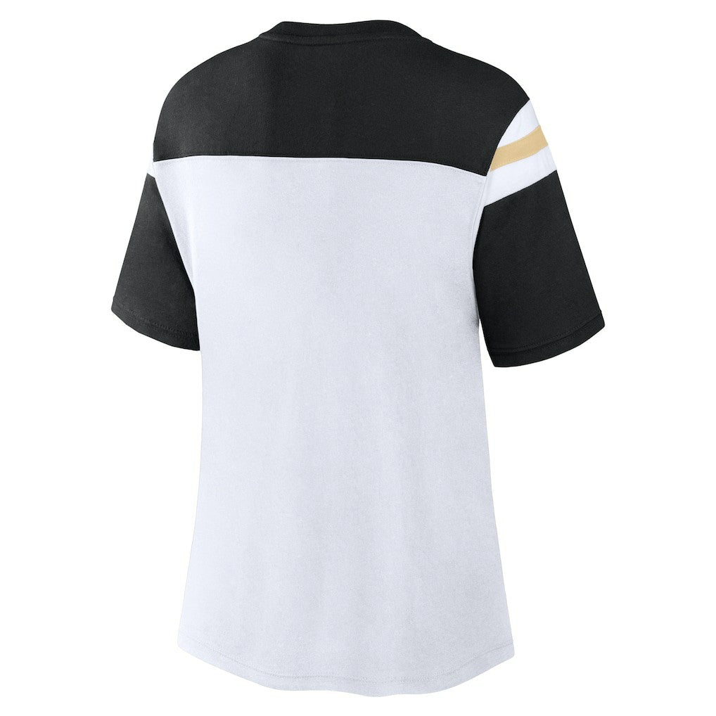 Women's Cheer Chant Fashion Crop Top - New Orleans Saints Tops