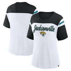 Women's Cheer Chant Fashion Crop Top - Jacksonville Jaguars Tops