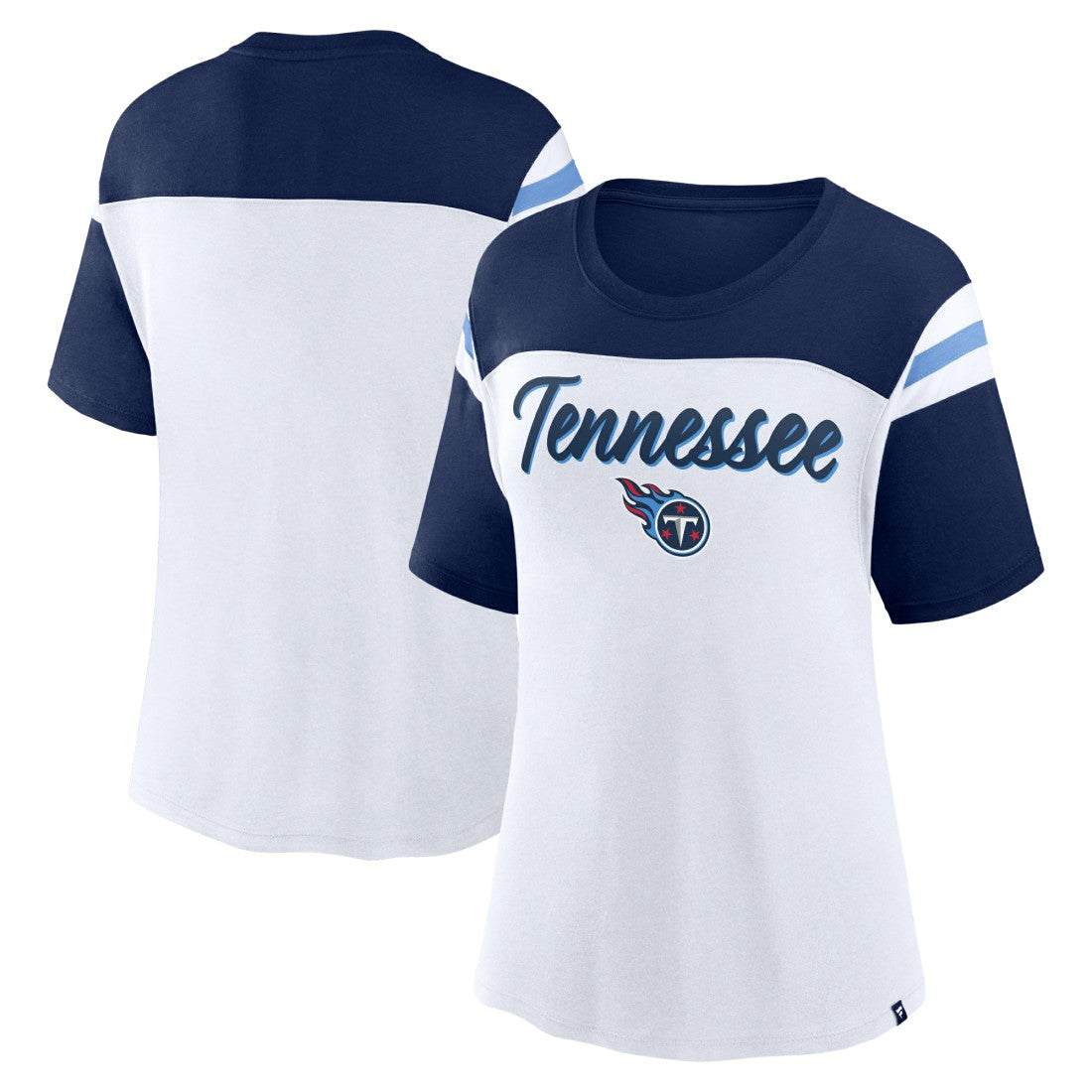 Women's Cheer Chant Fashion Crop Top - Tennessee Titans Tops