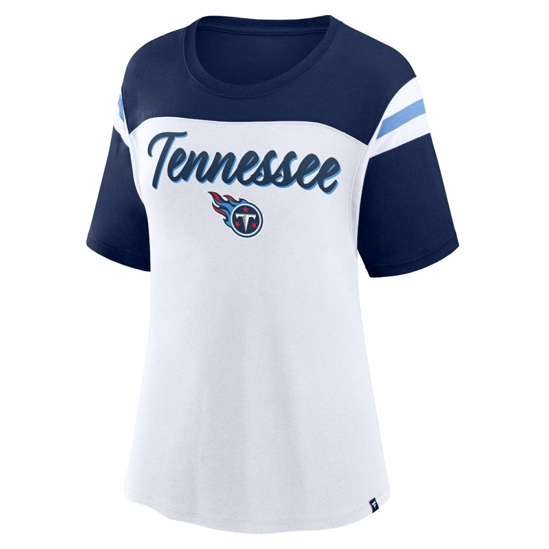 Women's Cheer Chant Fashion Crop Top - Tennessee Titans Tops