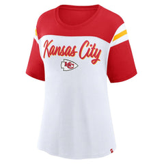 Women's Cheer Chant Fashion Crop Top - Kansas City Chiefs Tops