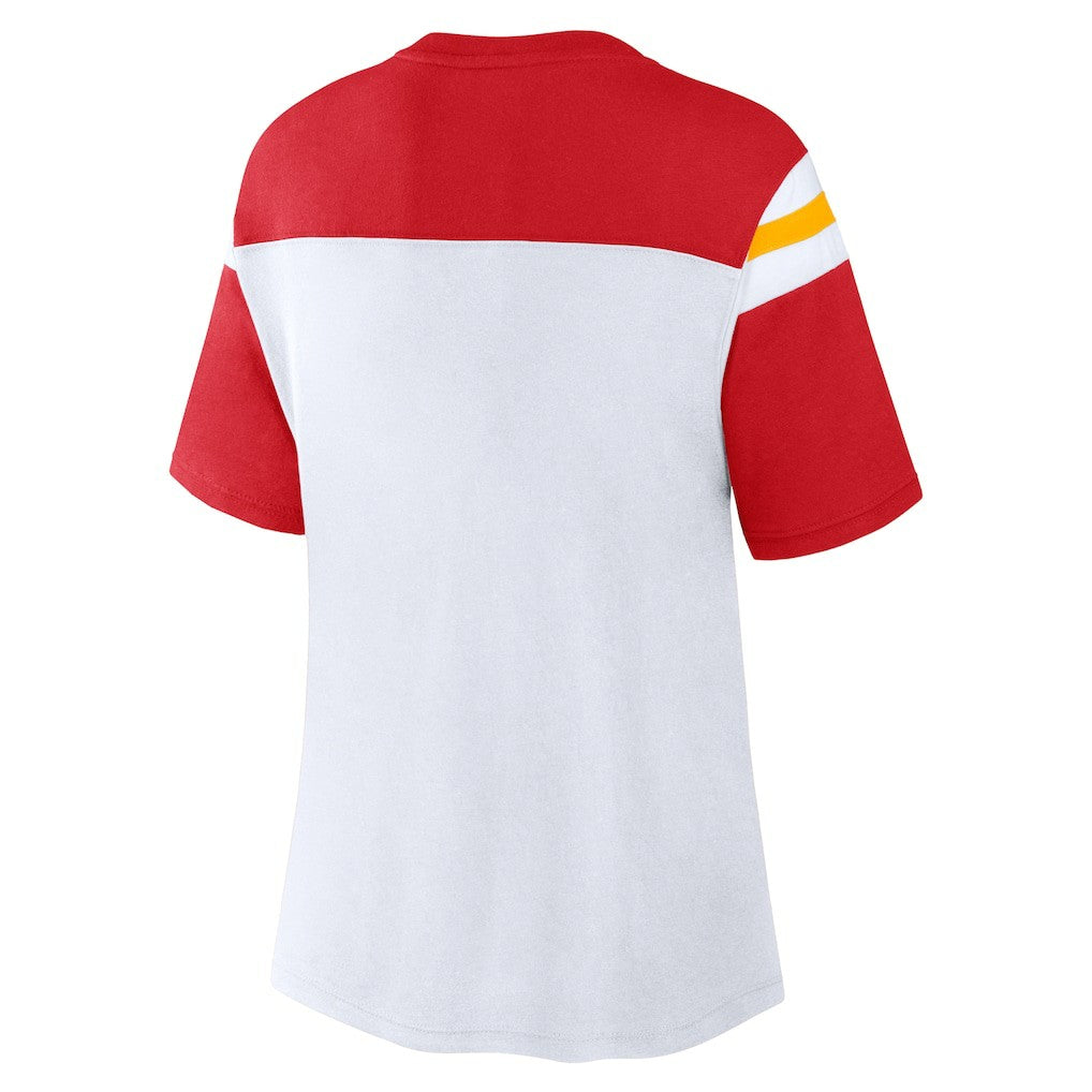 Women's Cheer Chant Fashion Crop Top - Kansas City Chiefs Tops
