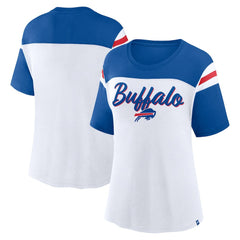 Women's Cheer Chant Fashion Crop Top - Buffalo Bills Tops