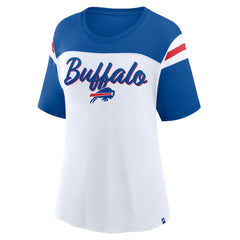 Women's Cheer Chant Fashion Crop Top - Buffalo Bills Tops