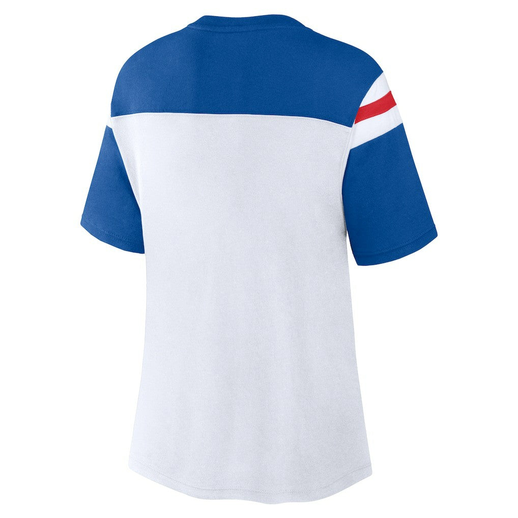 Women's Cheer Chant Fashion Crop Top - Buffalo Bills Tops