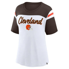 Women's Cheer Chant Fashion Crop Top - Cleveland Browns Tops
