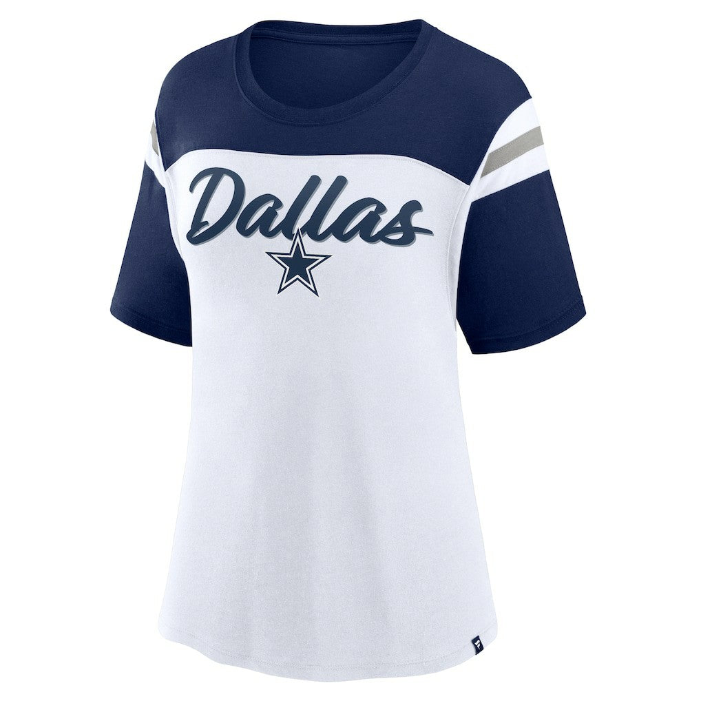 Women's Cheer Chant Fashion Crop Top - Dallas Cowboys Tops