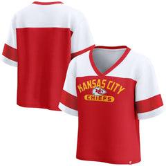 Women's Homeschool Jersey Poly V-Neck
Fashion Top - Kansas City Chiefs Jerseys