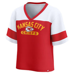 Women's Homeschool Jersey Poly V-Neck
Fashion Top - Kansas City Chiefs Jerseys