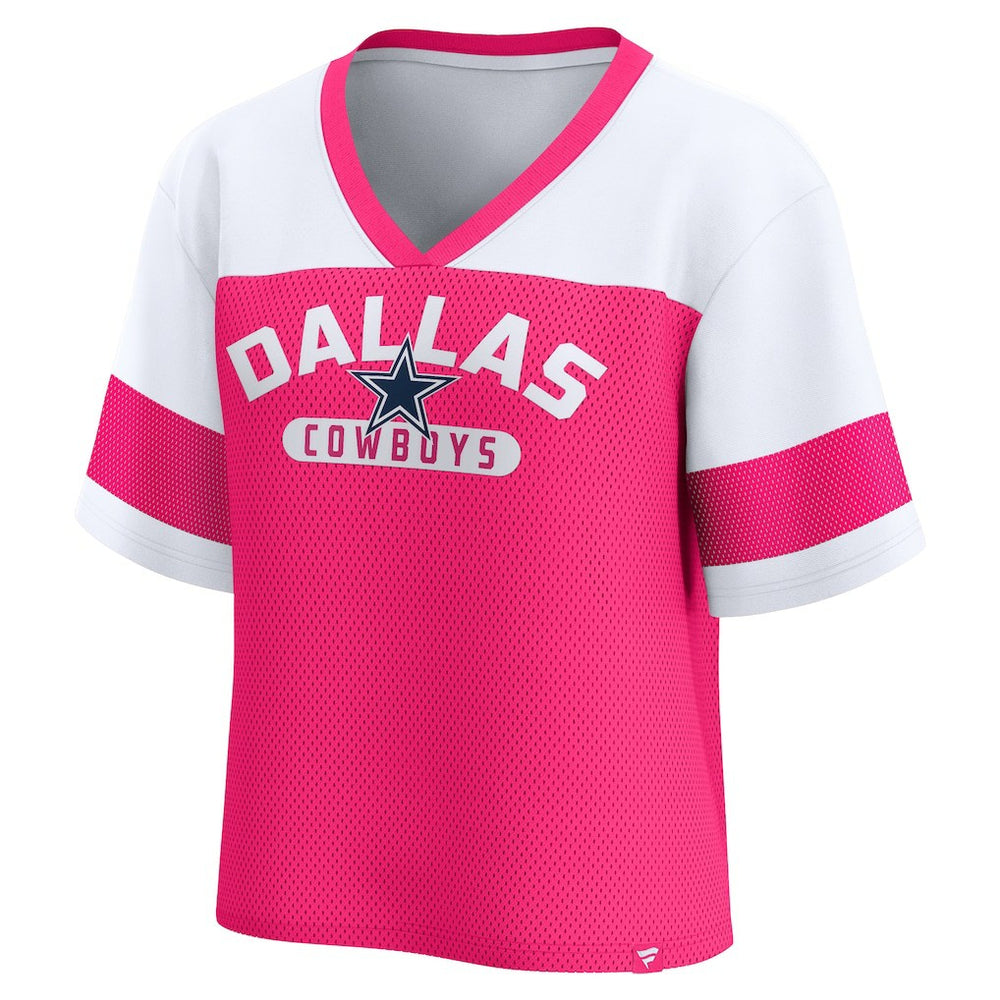 Women's Homeschool Jersey Poly V-Neck
Fashion Top - Dallas Cowboys Jerseys
