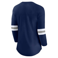 Women's First Team Arch Logo 3/4 Sleeve T-Shirt - Dallas Cowboys T-shirts
