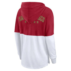 Women's Backup Option Long Sleeve Hoodie T-Shirt - San Francisco 49ers Hoodies