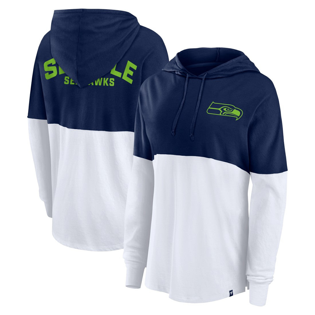 Women's Backup Option Long Sleeve Hoodie T-Shirt - Seattle Seahawks Hoodies