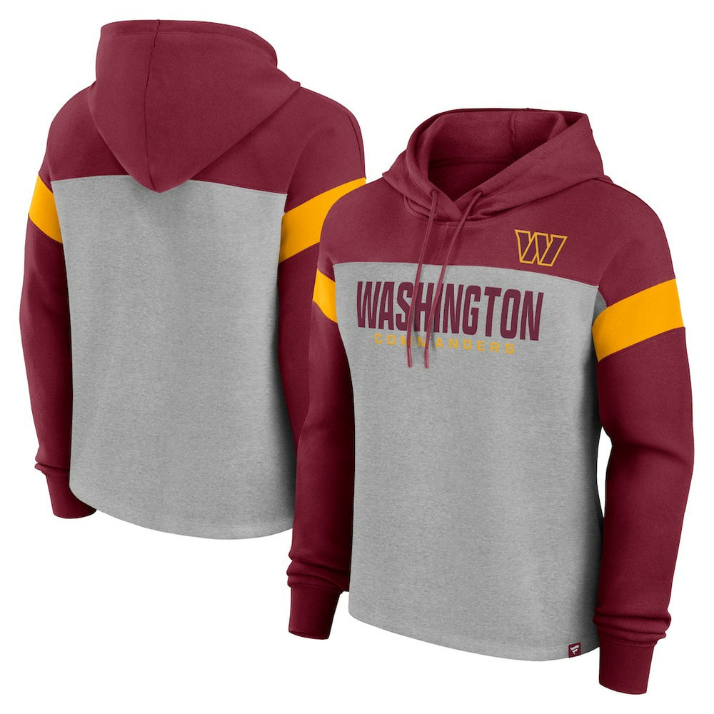 Women's Bold Play Call Pullover Hoodie - Washington Commanders Hoodies