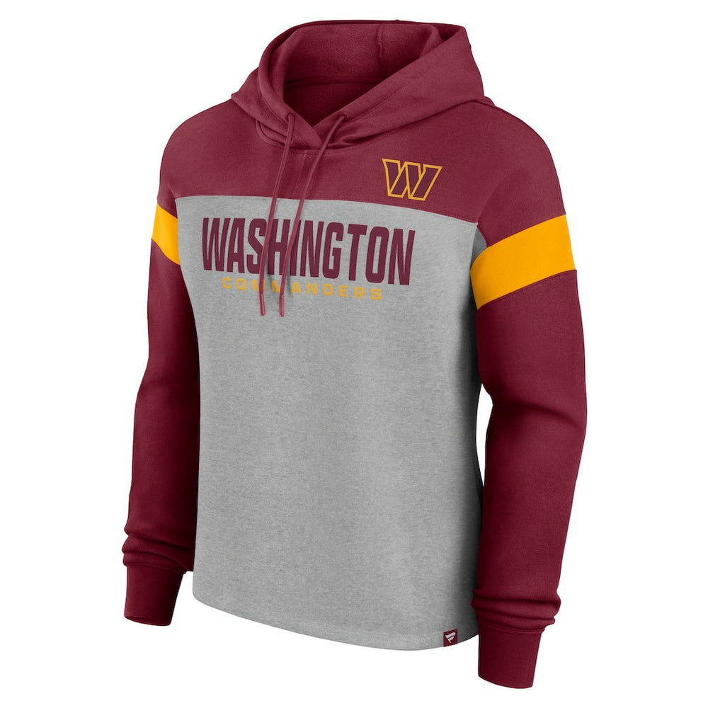 Women's Bold Play Call Pullover Hoodie - Washington Commanders Hoodies