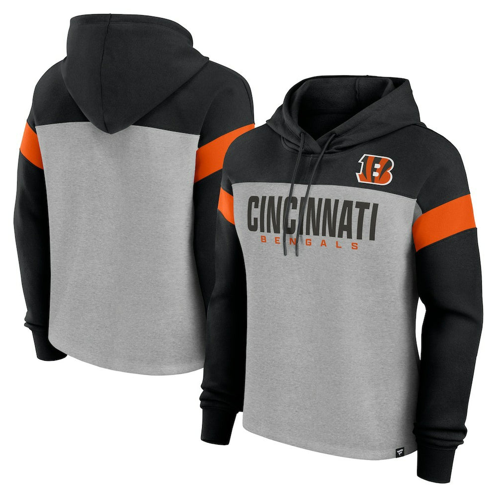 Women's Bold Play Call Pullover Hoodie - Cincinnati Bengals Hoodies