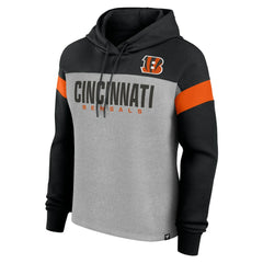 Women's Bold Play Call Pullover Hoodie - Cincinnati Bengals Hoodies