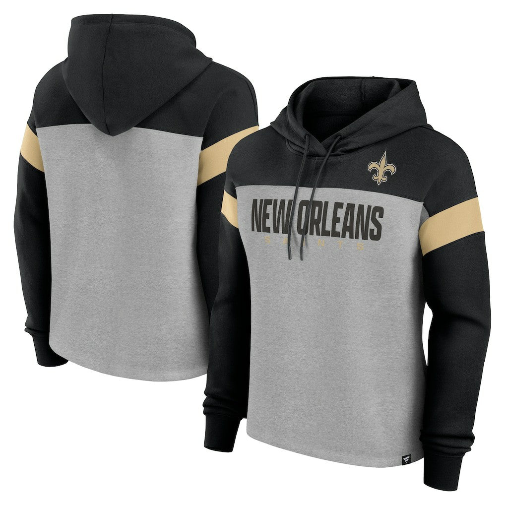 Women's Bold Play Call Pullover Hoodie - New Orleans Saints Hoodies