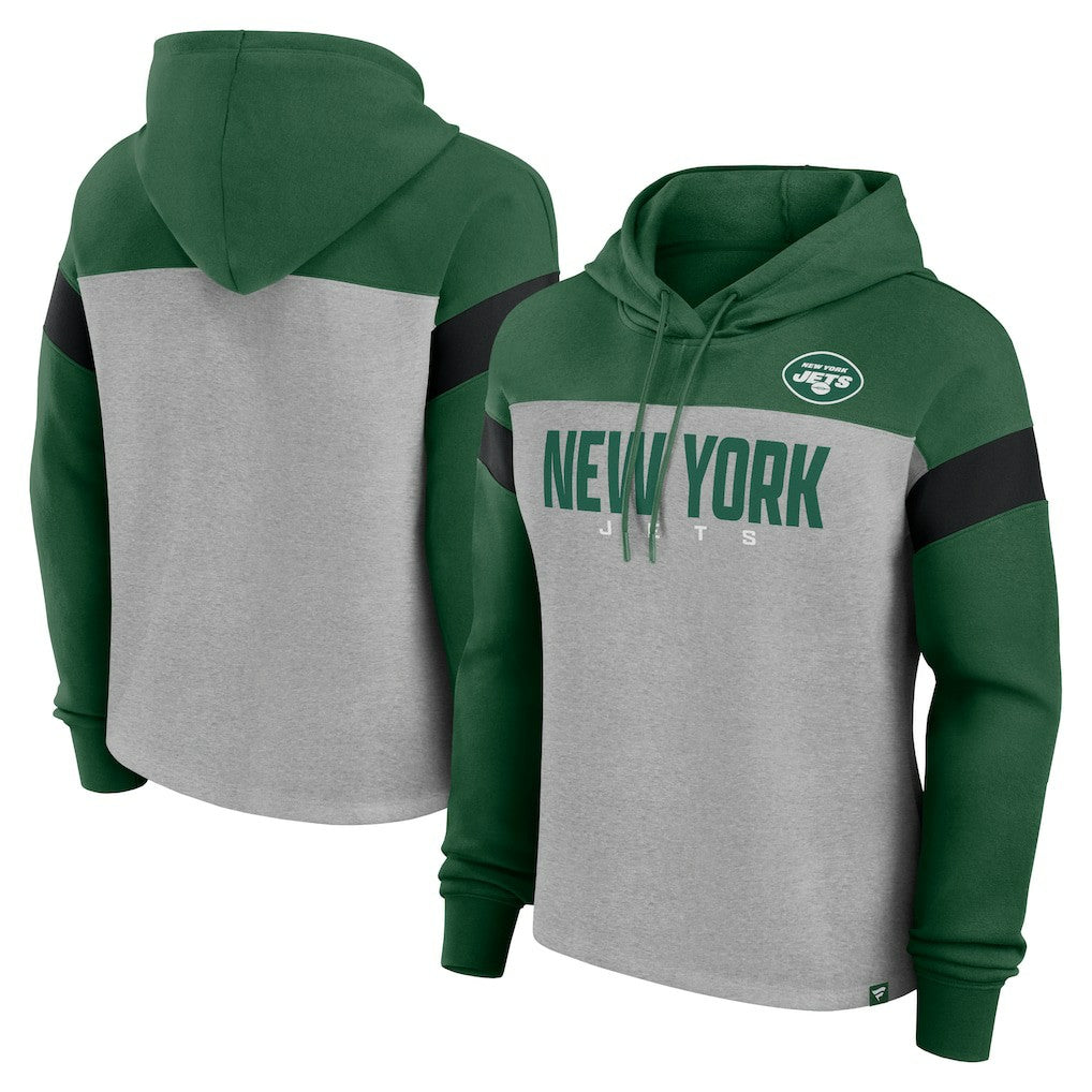 Women's Bold Play Call Pullover Hoodie - New York Jets Hoodies