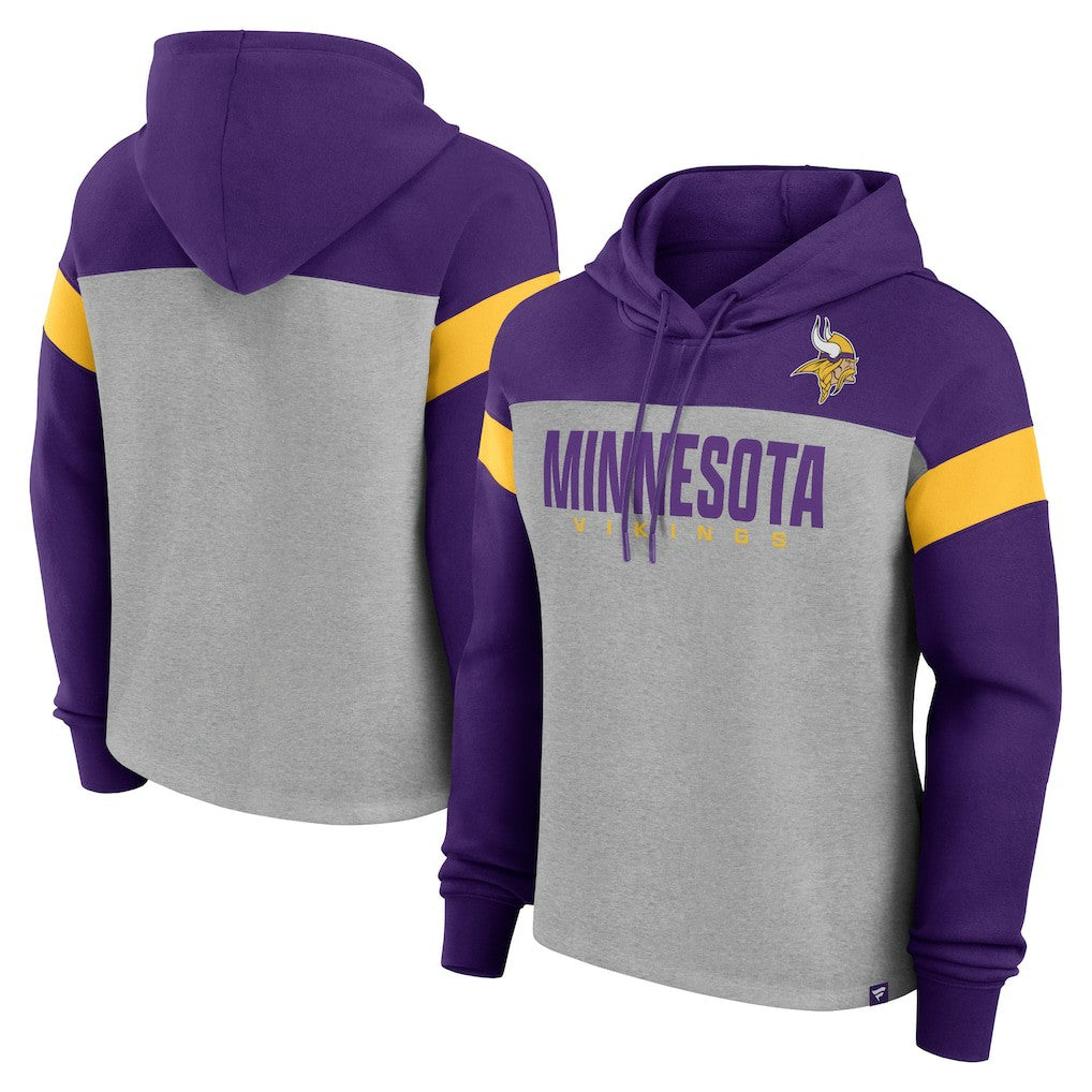 Women's Bold Play Call Pullover Hoodie - Minnesota Vikings Hoodies