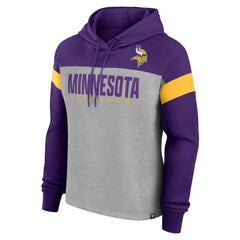 Women's Bold Play Call Pullover Hoodie - Minnesota Vikings Hoodies