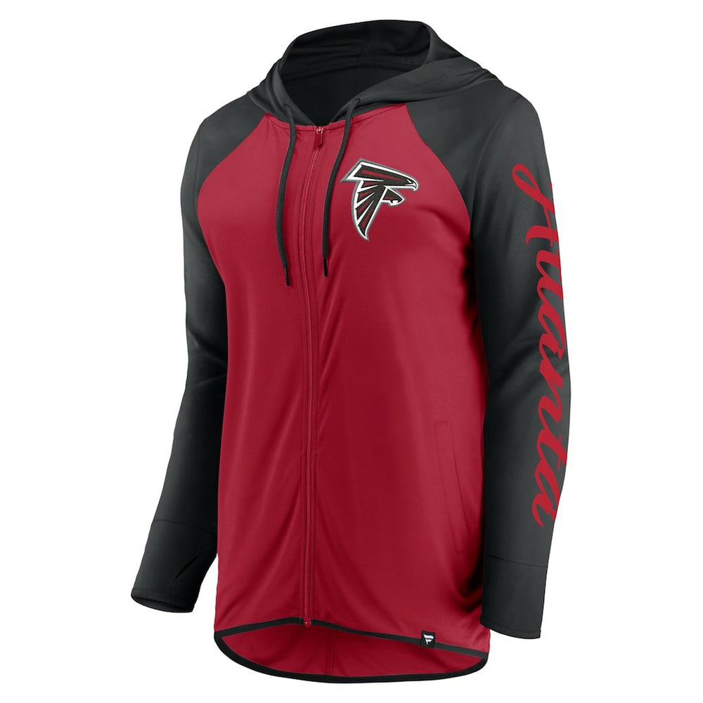 Women's Script Full-Zip Hoodie - Atlanta Falcons Hoodies