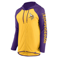 Women's Script Full-Zip Hoodie - Minnesota Vikings Hoodies