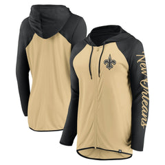 Women's Script Full-Zip Hoodie - New Orleans Saints Hoodies
