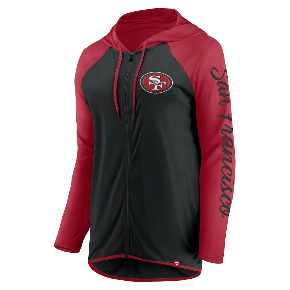 Women's Script Full-Zip Hoodie - San Francisco 49ers Hoodies