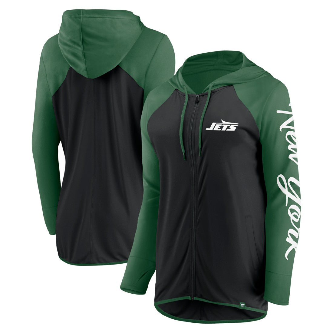 Women's Script Full-Zip Hoodie - New York Jets Hoodies