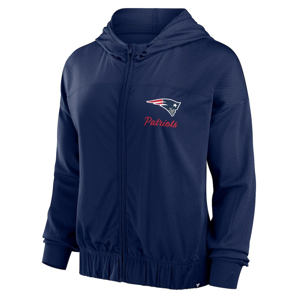 Women's Script Lock Full-Zip Hoodie - New England Patriots Hoodies