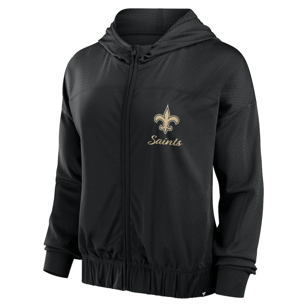 Women's Script Lock Full-Zip Hoodie - New Orleans Saints Hoodies