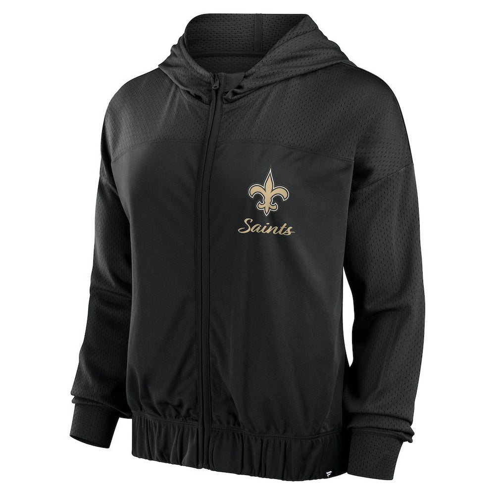 Women's Script Lock Full-Zip Hoodie - New Orleans Saints Hoodies